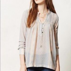 Anthropologie Dolan Odessa Peasant Blouse